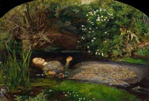 Sir John Everett Millais, Ophelia, 1851-52