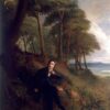 Severn, Joseph, 1793-1879; Keats Listening to a Nightingale on Hampstead Heath