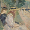 B. Morisot, Su una panchina al Bois de Boulogne – 1894, Musée d’Orsay